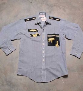 Marquis brand handmade  Animal Print Shirt