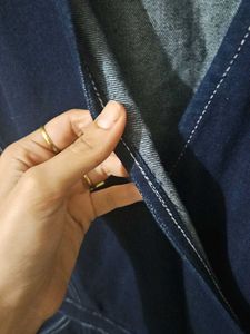 Denim Sleeveless Jumpsuit