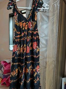 Floral Print Maxi Dress