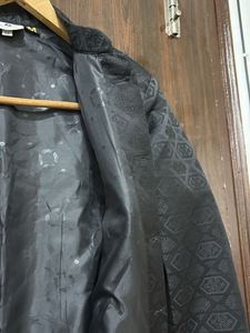 Black Sherwani With pajamas