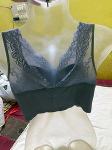 Comfy Lace Trim Bra