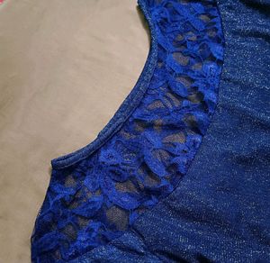 Stylish Navy Blue Top For Girls🖤💜