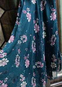 🌸 Elegant Floral Full-Length Dress for Sale 🌸