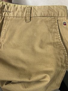 Louis Philippe Brown Casual Pants