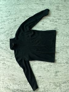 Classic Black Turtleneck Sweater