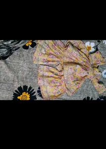 Floral Print Girls sarara Dress