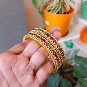 2.6 Size Multi Colour Bangles