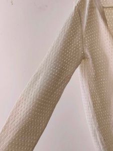 White Knit Cardigan