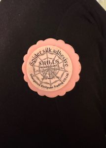 Shills Spider Silk Adhesive