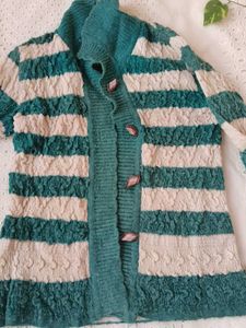Striped Knit Cardigan