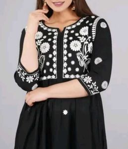 Chikankari Anarkali