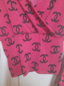 Christmas Perfect Red Designer Top