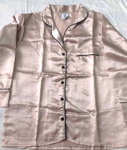 Silky Pink Pajama Set