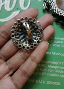 Vintage Style Ring And Cute Earring