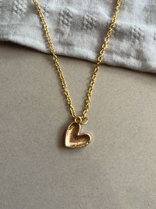 Heart Shape Red Color Necklace For Women