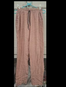 Pink Plaid Lounge Pants