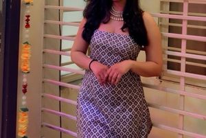 Patterned Backless kurta