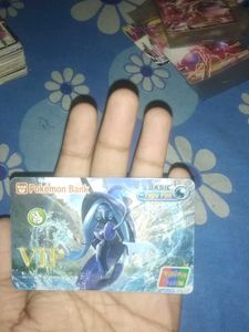 Tapu Fini Pokemon Bank VIP Card