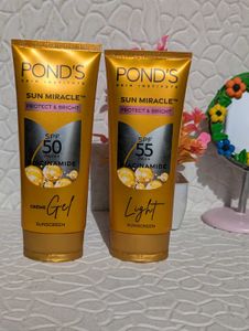 Pond&#39;s Sun Miracle Sunscreen SPF 50 &amp; 55