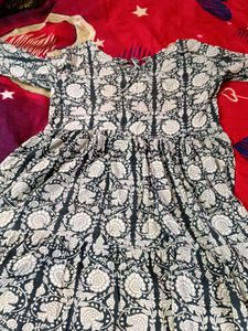 Floral Print Tiered Dress