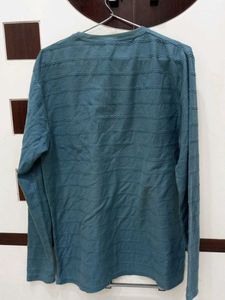 Stylish Teal Long Sleeve Top