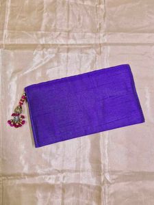 Silk Envelope Clutch cum Sling