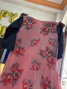 Floral Dress with Shrug