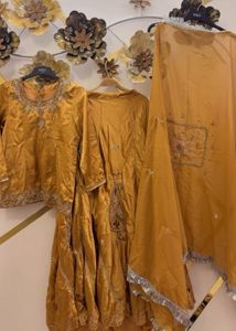 Elegant Mustard Salwar Suit