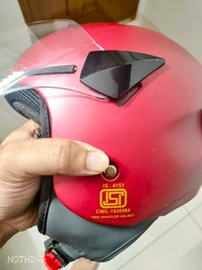 Aerostar Flo (Honda) Helmet, 600mm, Matte Red