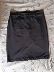 Black Straight Skirt