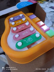 Brand New With price tag and Box Baby Piano And Stacking Ring