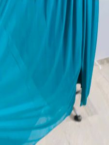 Teal Lace Maxi Dress