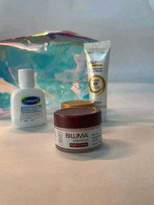 DEAL!! Cetaphil &amp; Biluma Skincare Kit With Bag New