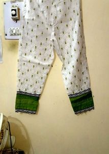 Green Embroidered Kurta set