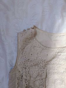 Vintage Floral Lace Tank Top