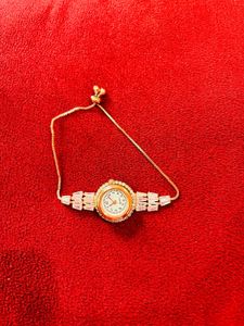 Elegant Silver Watch New With Tag