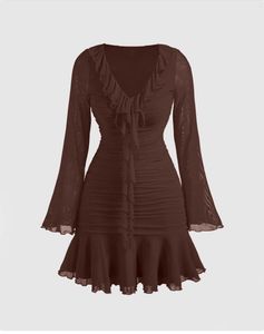 Littlebox Ruffle Hem Dress