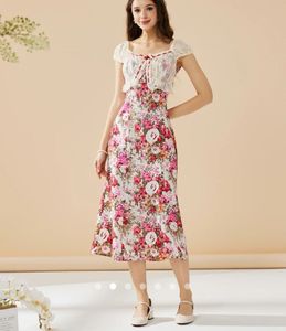 Ruffle A-line Dress