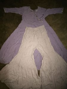 Lavender Kurta Set