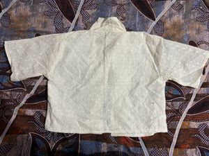 White Eyelet Shirt
