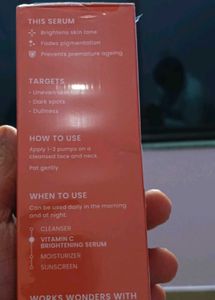 Foxtale Vitamin C Brightening Face Serum
