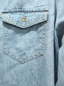 Denim Knot Shirt