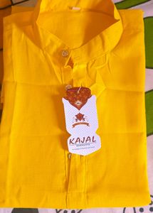 New Yello Kurta For Teen Age Boys. ..in Bujet