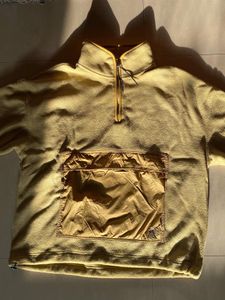 H&amp;M Men’s Beige zip Top Sweatshirt! Size