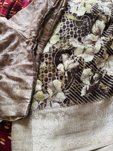 Elegant Floral Saree