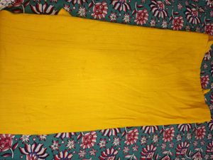 Yellow Kurti For Girls
