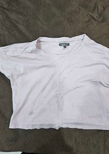 Casual lavender T-shirt