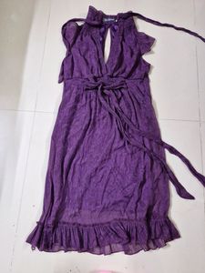 Date Night Purple Dress