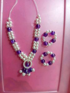 Ladoo Gopal Mala And Kara Set