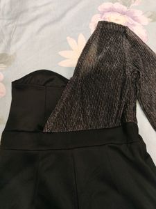 One-Sleeve Party Romper